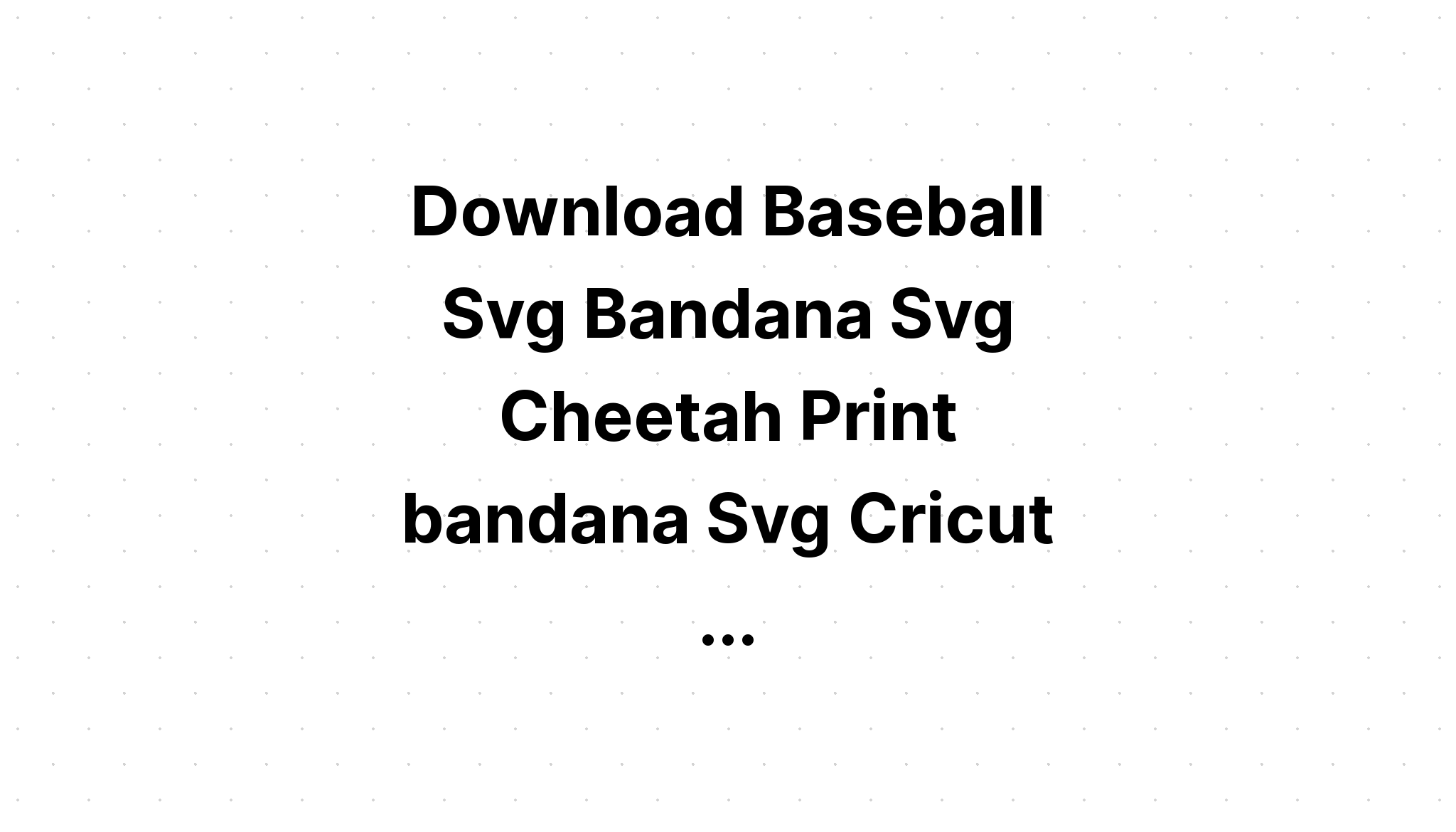 Download Baseball Life Svg File For The Cricut SVG File